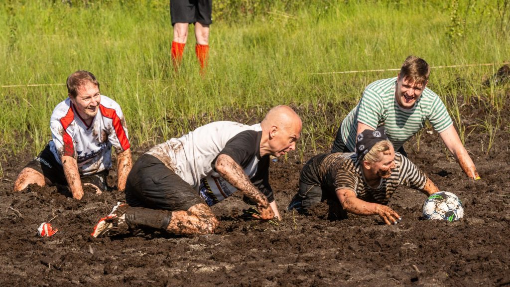Soccer in the mud. Swamp Soccer world championships 2025